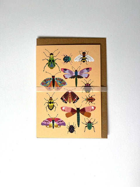 Insects Greetings Card - Sprouts of Bristol