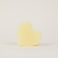 Ivory Mini Heart Candle - Sprouts of Bristol