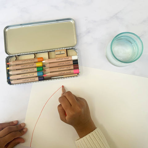 Jumbo Watercolour Pencils Tin - Sprouts of Bristol