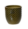 Juniper Ceramic Pot – Green - Sprouts of Bristol