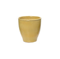 Lavos Tapered Glazed Ceramic Planter in Yellow - Sprouts of Bristol