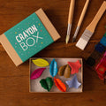 Leaf Shaped wax crayons - Sprouts of Bristol
