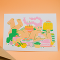 Let Me Eat Cake A6 Card - Sprouts of Bristol