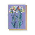Lilac Flowers Greetings Card - Sprouts of Bristol