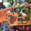 Long - tailed Tit Wooden Hanging Decoration – FSC Birch Plywood - Sprouts of Bristol