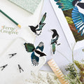 Magpie Vinyl Stickers Set of 3 - Sprouts of Bristol