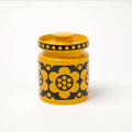 Magpie x Hornsea Mini Jar – Yellow Geo Flower - Sprouts of Bristol