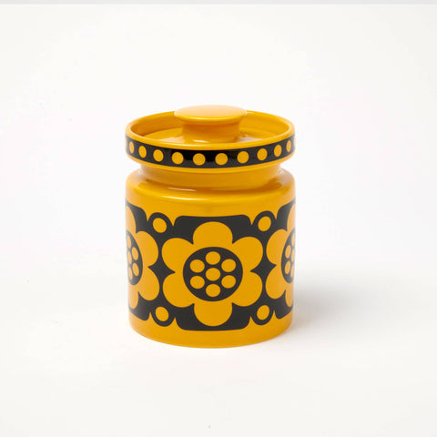 Magpie x Hornsea Mini Jar – Yellow Geo Flower - Sprouts of Bristol