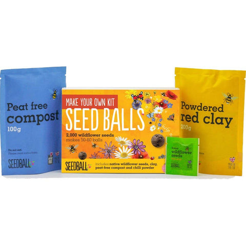 Make Your Own Seedball Kit - Flowers for Bees - Sprouts of Bristol
