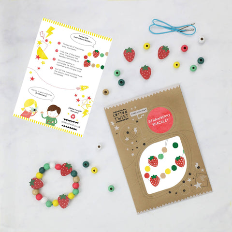 Make Your Own Strawberry Bracelet - Sprouts of Bristol