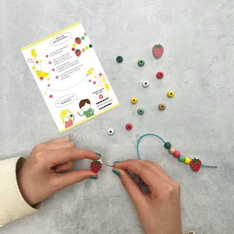 Make Your Own Strawberry Bracelet - Sprouts of Bristol