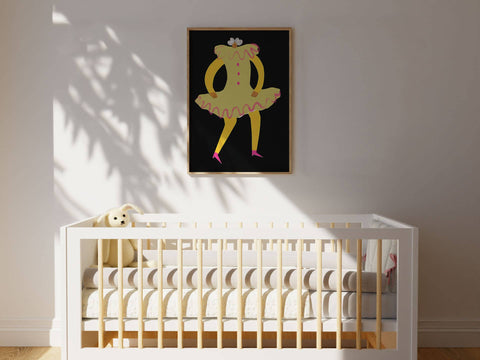 Mariette Circus Art Print | Character | Nursery Wall Decor - Sprouts of Bristol