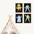 Mariette Circus Art Print | Character | Nursery Wall Decor - Sprouts of Bristol
