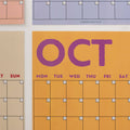 Monthly Undated A3 Wall Planner | 12 Pages | Colourburst - Sprouts of Bristol