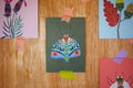 Moth Mini Card - Sprouts of Bristol