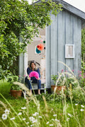 Multi Coloured 4m Bunting Ball Garland - Sprouts of Bristol