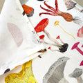 Mushrooms and Toadstool Tea Towel - Sprouts of Bristol