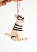 Niaski Pablo Picatso Felt Decoration – Handmade Fair Trade - Sprouts of Bristol