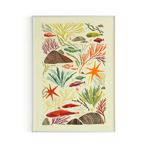 Ocean Floor Print - Sprouts of Bristol
