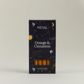 Orange & Cinnamon Mini Fragranced Festive Candles - Sprouts of Bristol