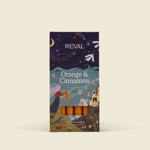 Orange & Cinnamon Mini Fragranced Festive Candles - Sprouts of Bristol