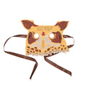 Owl Mask Hand Screen Printed Greetings Card - Sprouts of Bristol