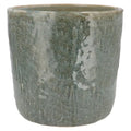 Pale Blue Iron Stone Straight Pot - Sprouts of Bristol