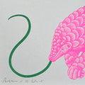 Pangolin It To Win It Riso Art Print - Sprouts of Bristol