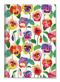 Pansies A5 Notebook - Wholesale bundle of 6 - Sprouts of Bristol