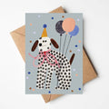 PARTY DOG card - Sprouts of Bristol