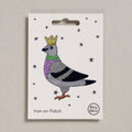 Pigeon Iron on Patch - Sprouts of Bristol