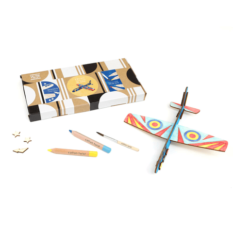 Plane Craft Kit Activity Box - Sprouts of Bristol