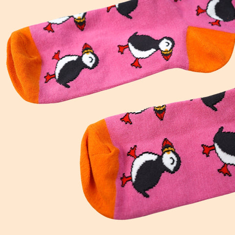 Puffin Bamboo Socks - Sprouts of Bristol
