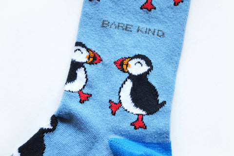 Puffin Bamboo Socks - Sprouts of Bristol