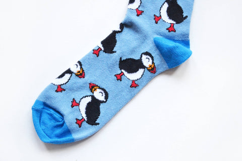 Puffin Bamboo Socks - Sprouts of Bristol