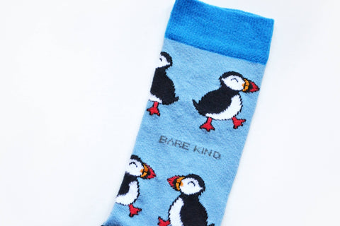 Puffin Bamboo Socks - Sprouts of Bristol