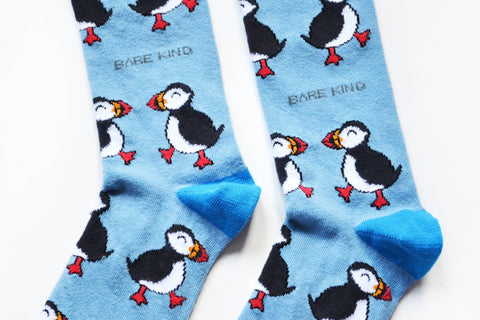 Puffin Bamboo Socks - Sprouts of Bristol