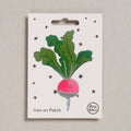 Radish Iron on Patch - Sprouts of Bristol
