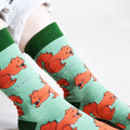 Red Squirrel Bamboo Socks - Sprouts of Bristol
