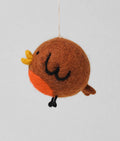 Robin Hanging Felt Ornament - Sprouts of Bristol