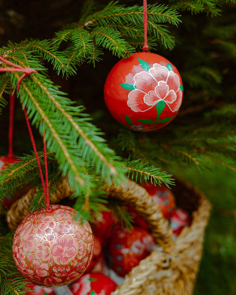 Rosy Red Bauble - Sprouts of Bristol