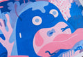 Sea Creature A3 Risograph Print - Sprouts of Bristol