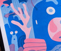 Sea Creature A3 Risograph Print - Sprouts of Bristol