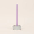 Sea Thistle Lilac - St Eval Church Dinner Candle - Sprouts of Bristol