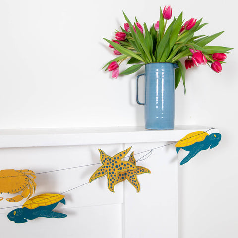 Sealife Sewn Garland - Sprouts of Bristol