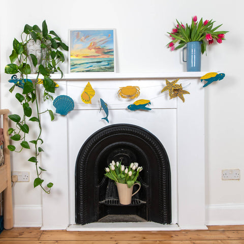 Sealife Sewn Garland - Sprouts of Bristol