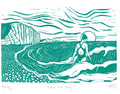 Seas The Day Greetings Card - Sprouts of Bristol