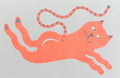 Silly Cat Riso Greetings Card - Sprouts of Bristol