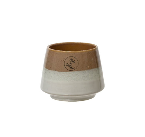 Sintra Glossy Ceramic Planter in Muted Pink - Sprouts of Bristol