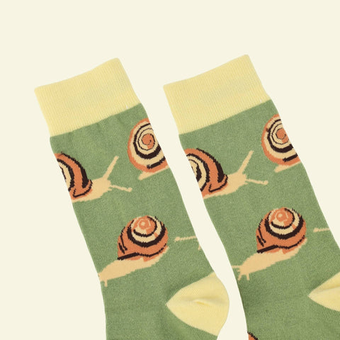 Snail Bamboo Socks - Sprouts of Bristol